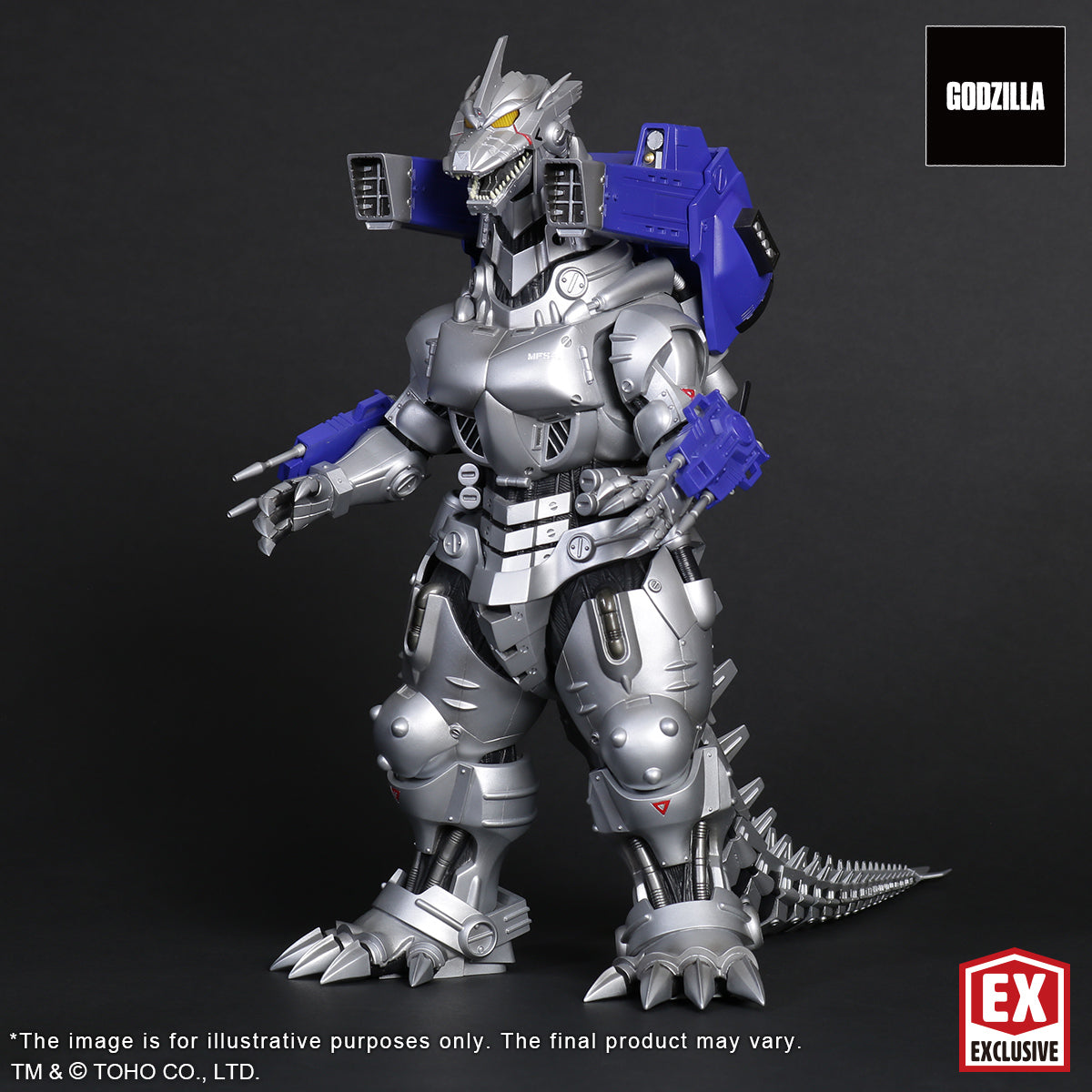 Toho Daikaiju Series MFS-3 KIRYU (2002) Heavily Armed Type (Shonen RIC Exclusive)
