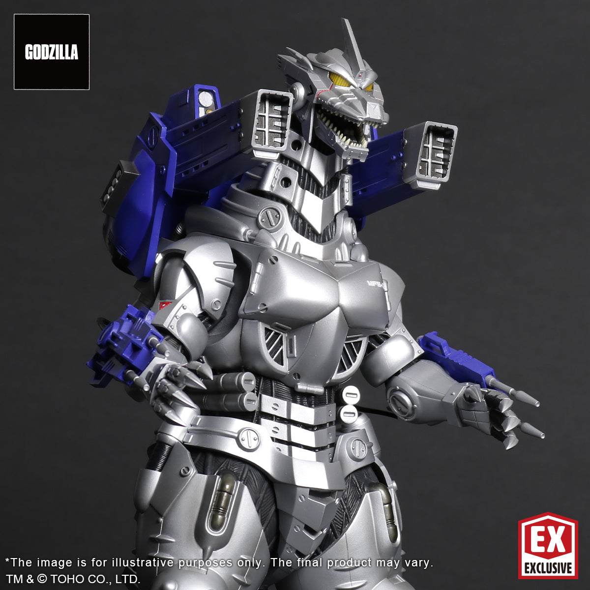 Toho Daikaiju Series MFS-3 KIRYU (2002) Heavily Armed Type (Shonen RIC Exclusive)