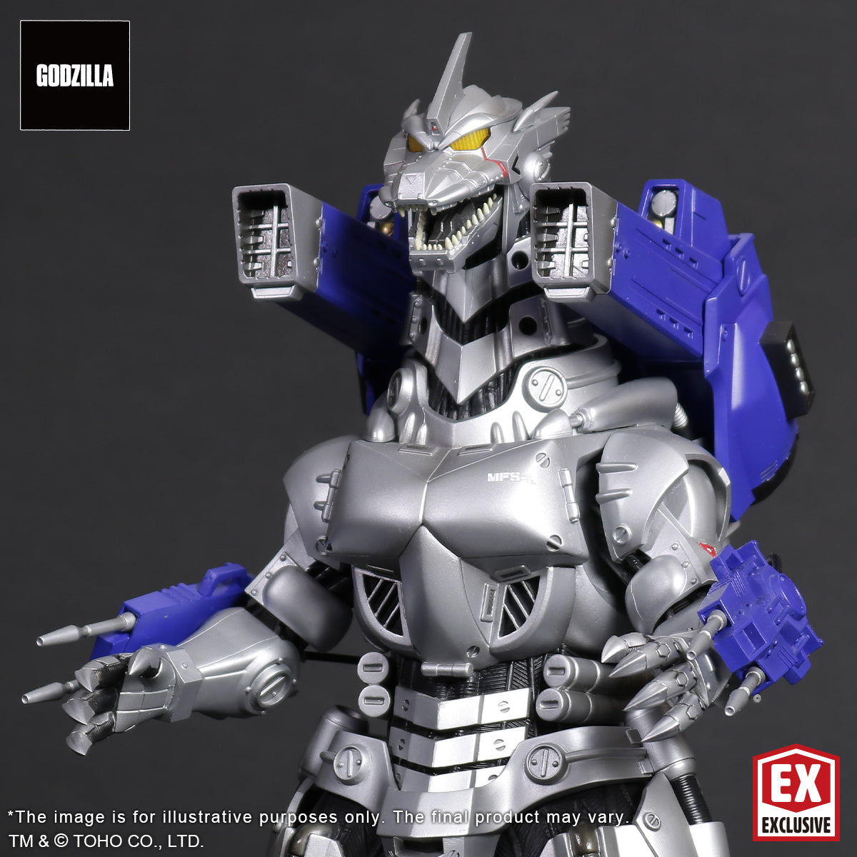 Toho Daikaiju Series MFS-3 KIRYU (2002) Heavily Armed Type (Shonen RIC Exclusive)