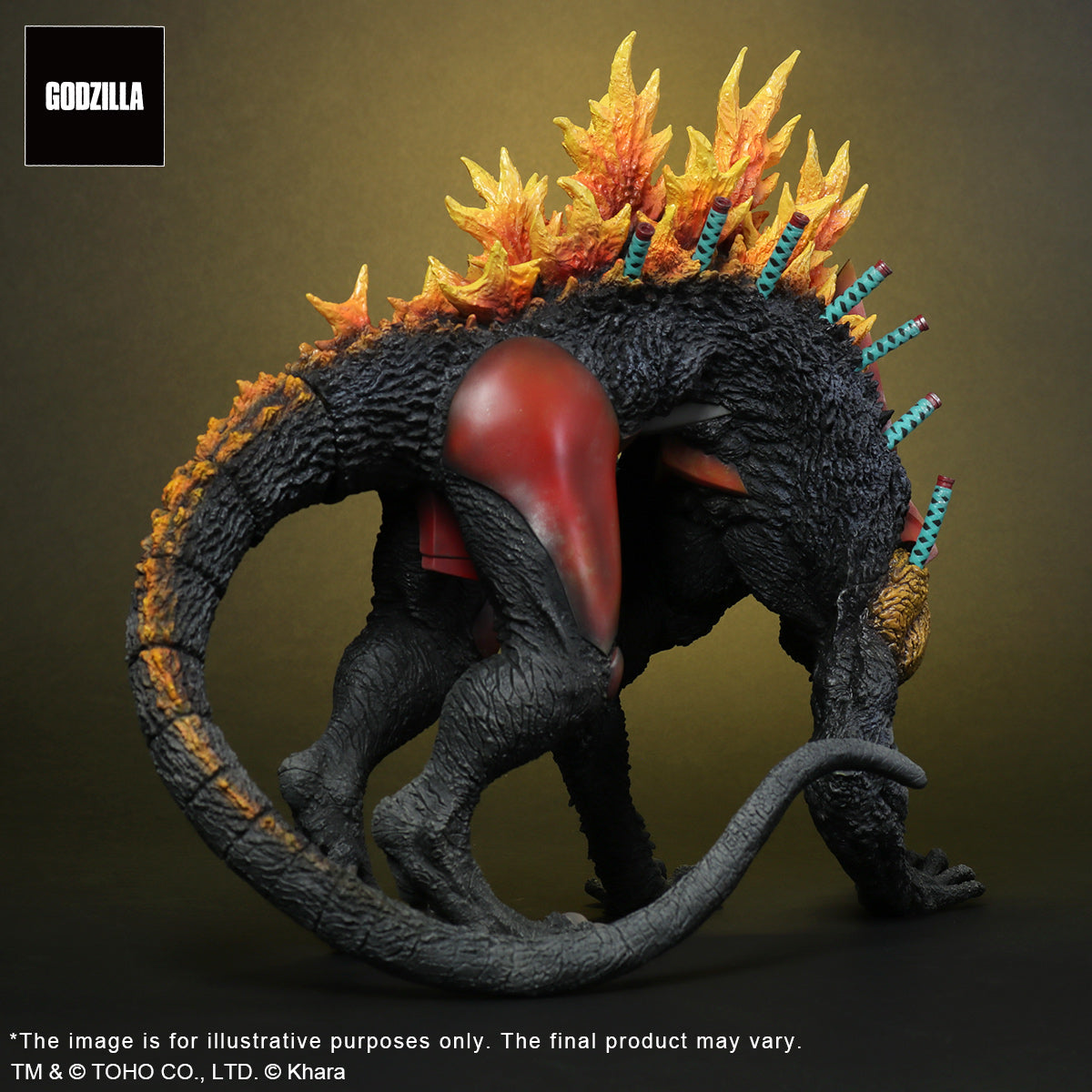 Toho 30cm Series EVANGELION Unit-02 Beast"G"Mode Renewal Version (Second Production Run)