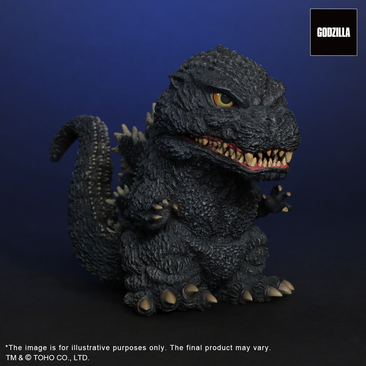 DefoReal Series Godzilla(1989 )& Biollante Night color Ver.