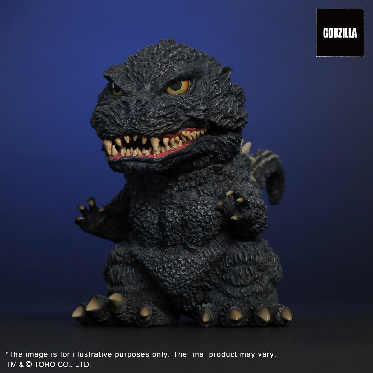 DefoReal Series Godzilla(1989 )& Biollante Night color Ver.