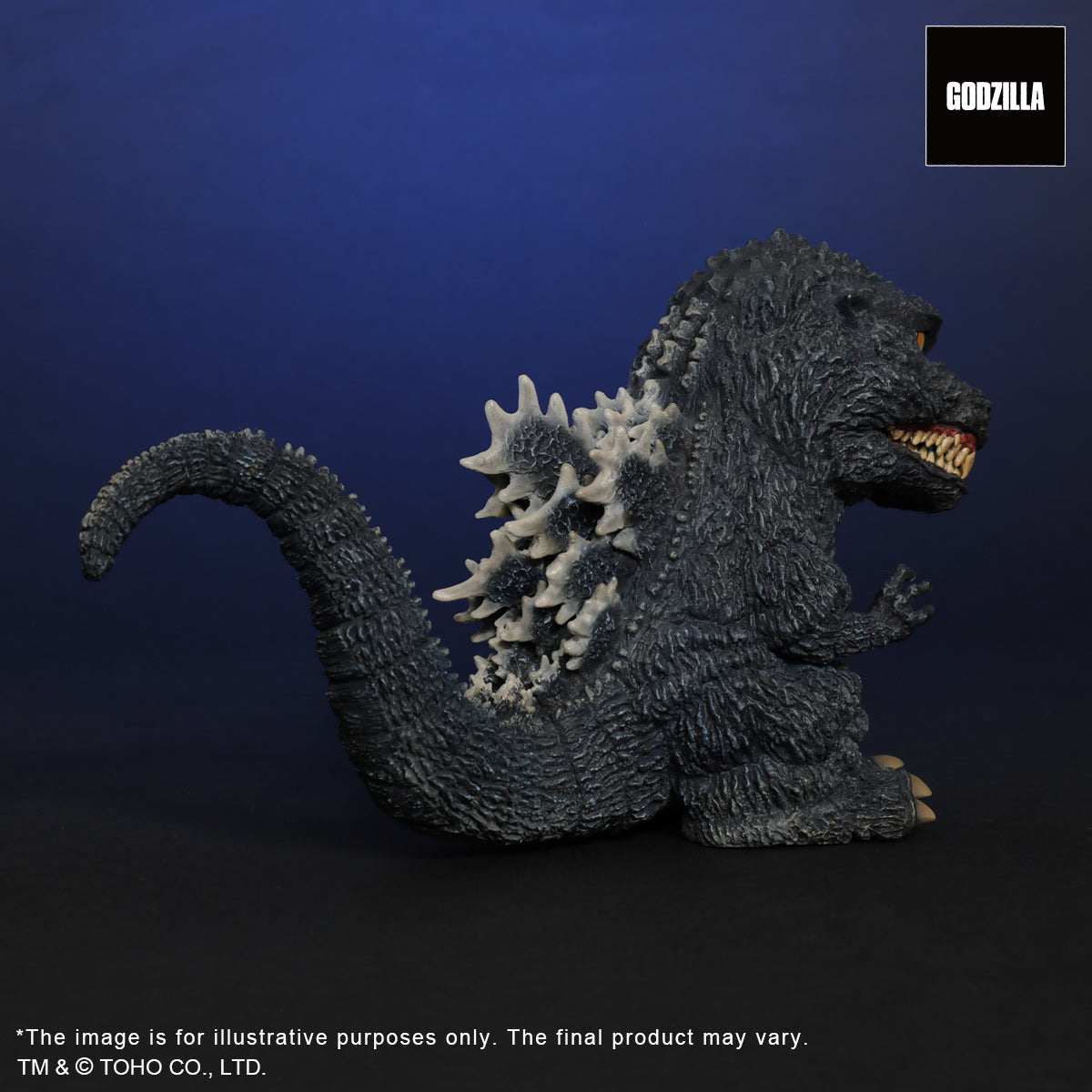 DefoReal Series Godzilla(1989 )& Biollante Night color Ver.