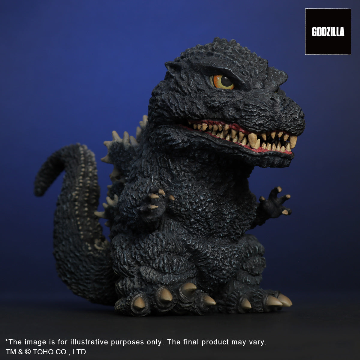 DefoReal Series Godzilla(1989 )& Biollante Night color Ver.