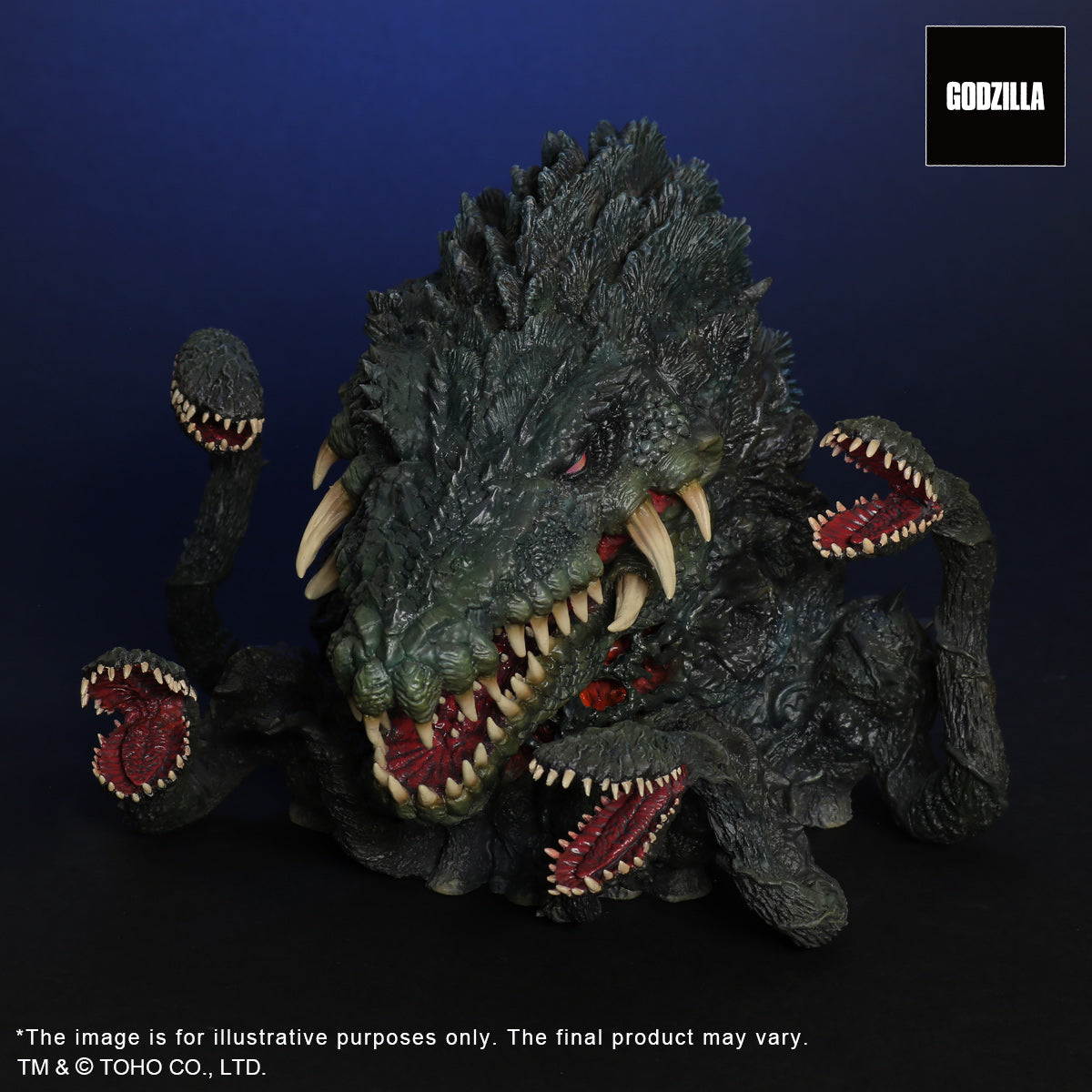 DefoReal Series Godzilla(1989 )& Biollante Night color Ver.