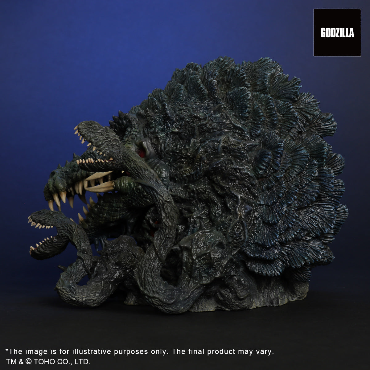 DefoReal Series Godzilla(1989 )& Biollante Night color Ver.
