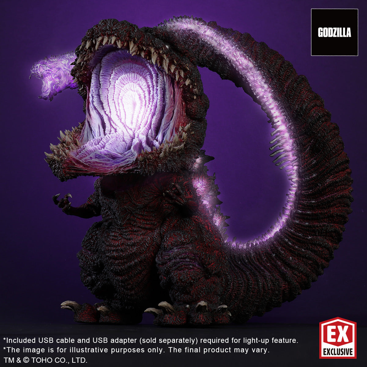 Gigantic Series x DefoReal GODZILLA(2016) 4th Form Awakening Version
