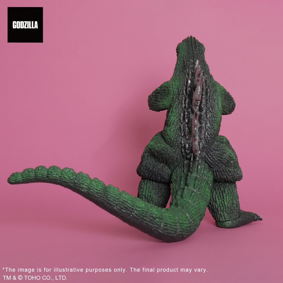 Toho Daikaiju series Godzilla (1962) Classic Color Version.
