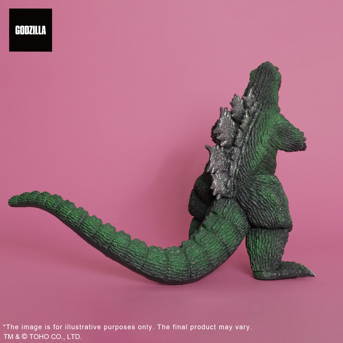 Toho Daikaiju series Godzilla (1962) Classic Color Version.