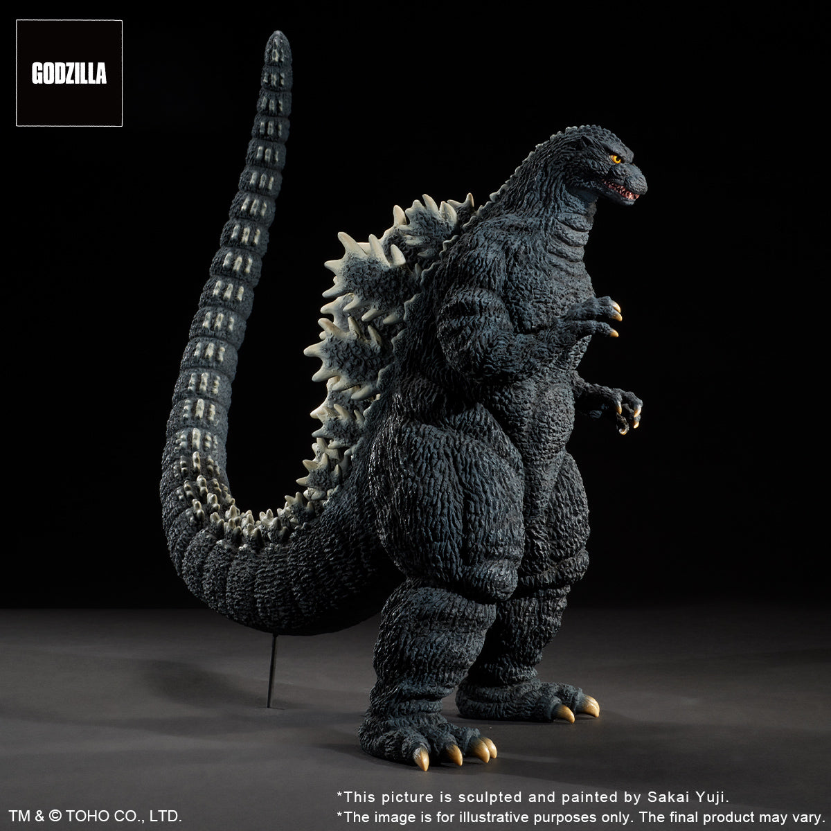 TOHO 30cm Series Sakai Yuji Modeling Collection Godzilla (1993) Gallant Figure in the Suzuka Mountains (Shonen RIC Exclusive)