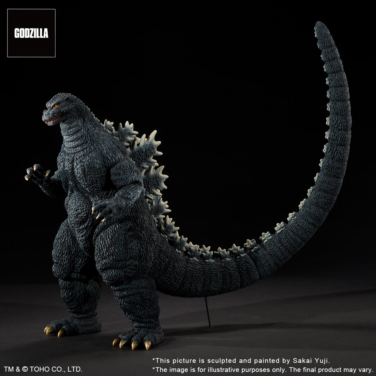 TOHO 30cm Series Sakai Yuji Modeling Collection Godzilla (1993) Gallant Figure in the Suzuka Mountains (Shonen RIC Exclusive)