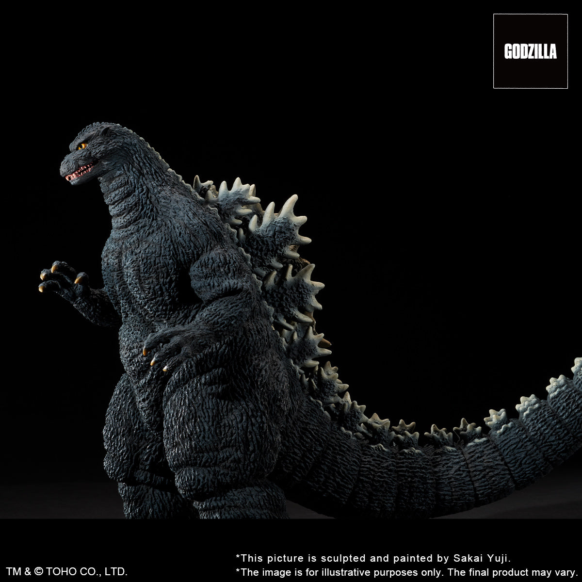 TOHO 30cm Series Sakai Yuji Modeling Collection Godzilla (1993) Gallant Figure in the Suzuka Mountains (Shonen RIC Exclusive)
