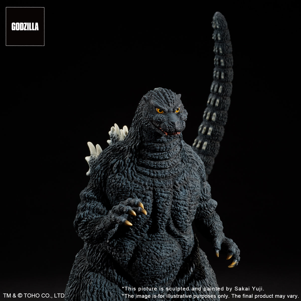 TOHO 30cm Series Sakai Yuji Modeling Collection Godzilla (1993) Gallant Figure in the Suzuka Mountains (Shonen RIC Exclusive)
