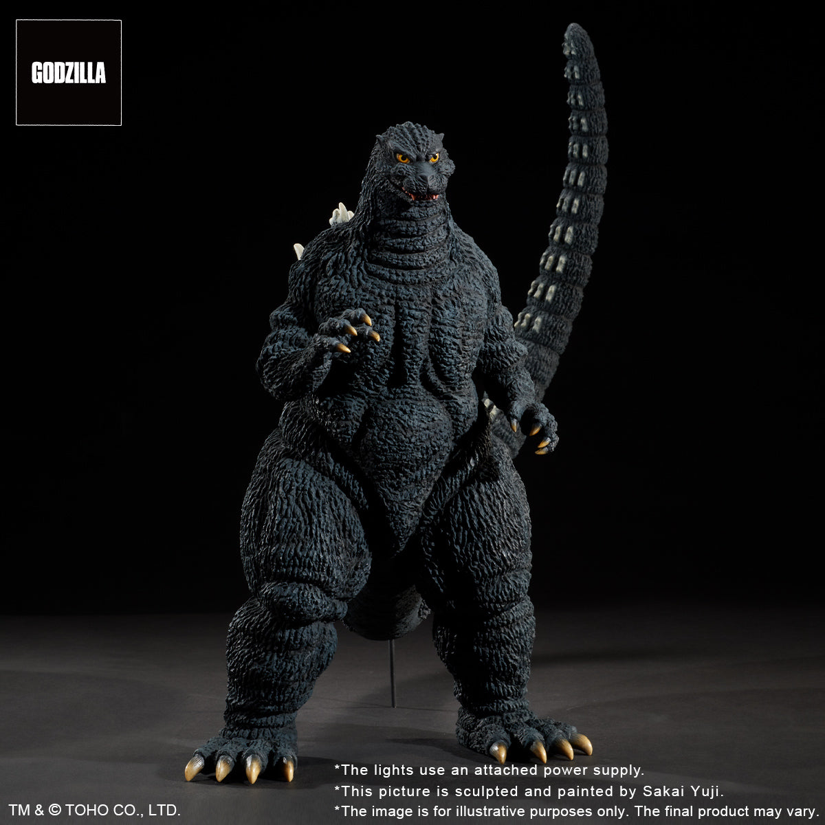 TOHO 30cm Series Sakai Yuji Modeling Collection Godzilla (1993) Gallant Figure in the Suzuka Mountains (Shonen RIC Exclusive)