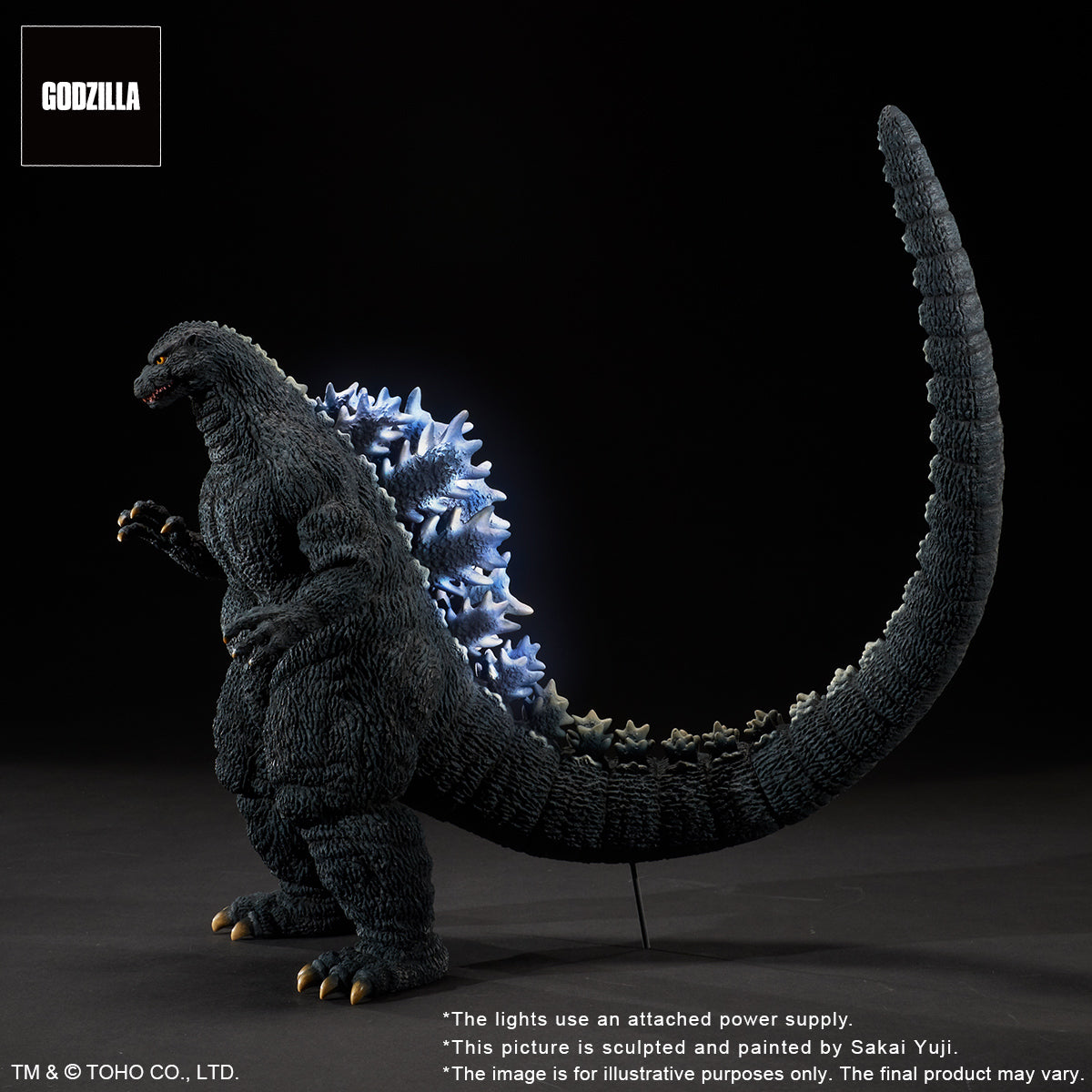 TOHO 30cm Series Sakai Yuji Modeling Collection Godzilla (1993) Gallant Figure in the Suzuka Mountains (Shonen RIC Exclusive)
