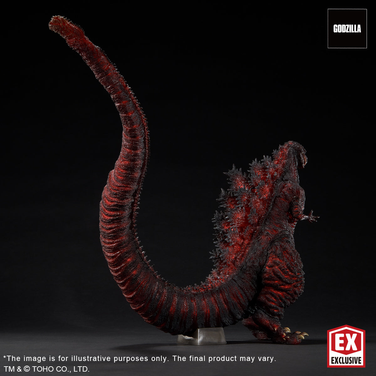 TOHO 30cm Series Sakai Yuji Modeling Collection Godzilla(2016) 4th Form Light up Ver. (Shonen RIC Exclusive)