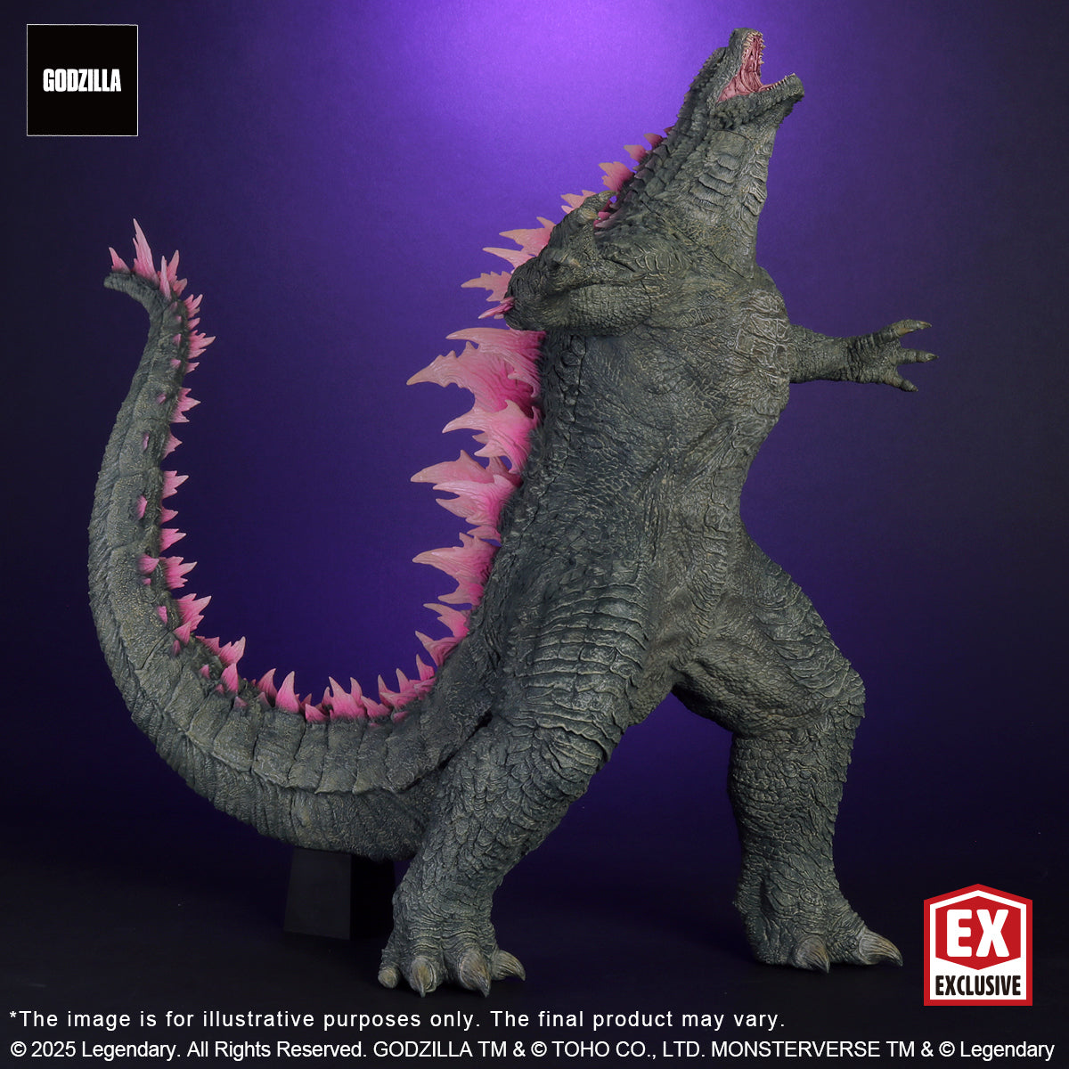 Toho Daikaiju Series GODZILLA (2024) EVOLVED Ver. FROM GODZILLA × KONG: THE NEW EMPIRE  (Shonen RIC Exclusive)