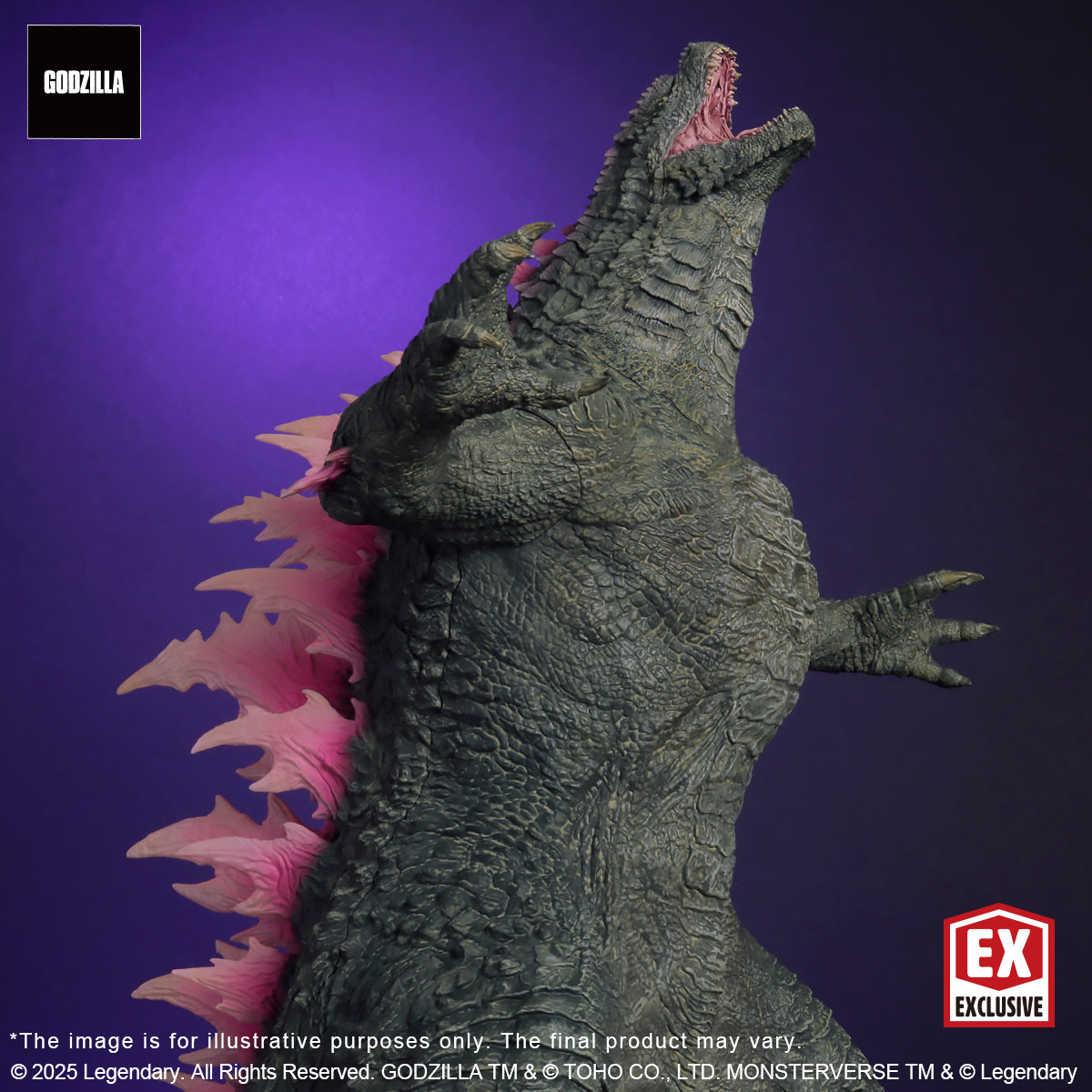 Toho Daikaiju Series GODZILLA (2024) EVOLVED Ver. FROM GODZILLA × KONG: THE NEW EMPIRE  (Shonen RIC Exclusive)