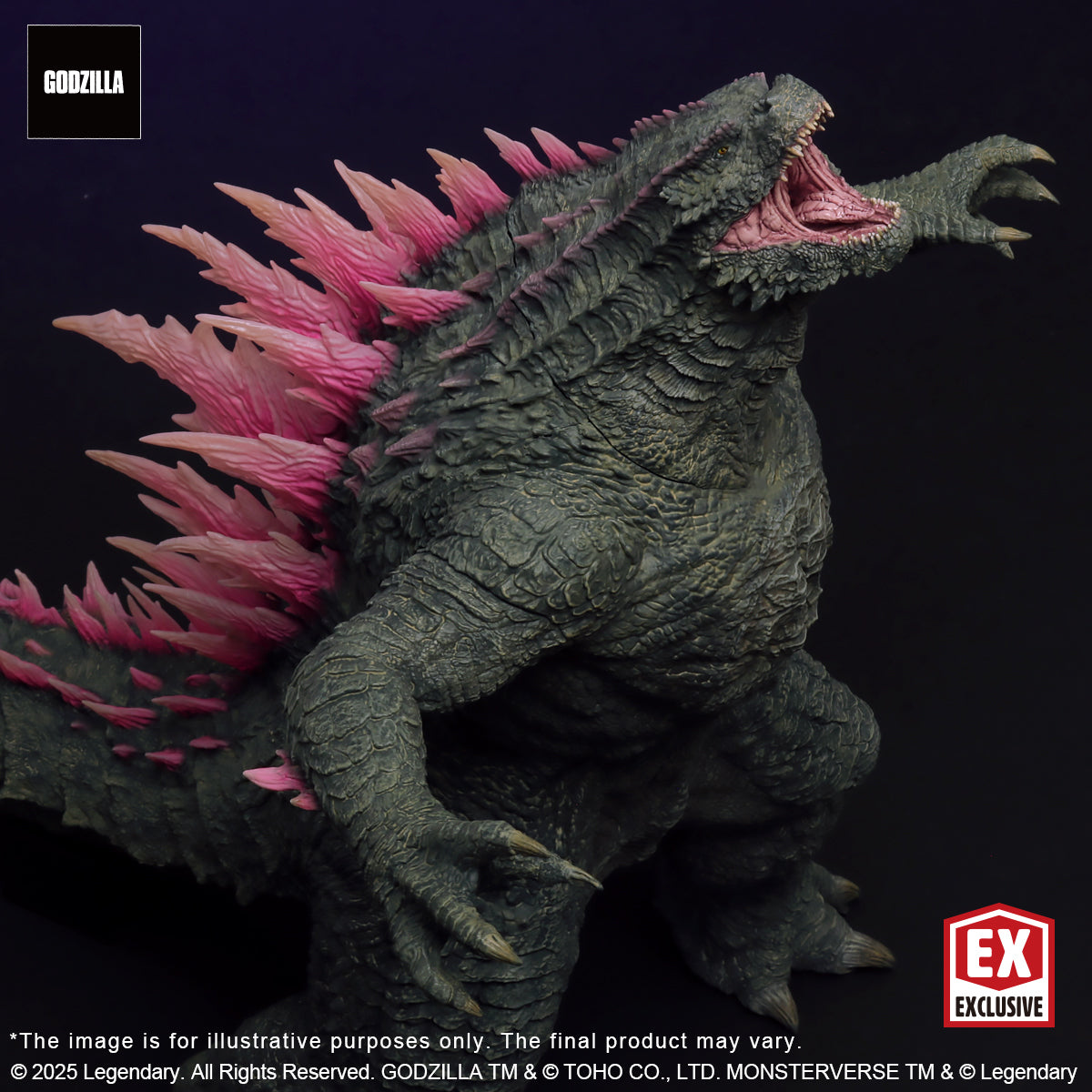 Toho Daikaiju Series GODZILLA (2024) EVOLVED Ver. FROM GODZILLA × KONG: THE NEW EMPIRE  (Shonen RIC Exclusive)