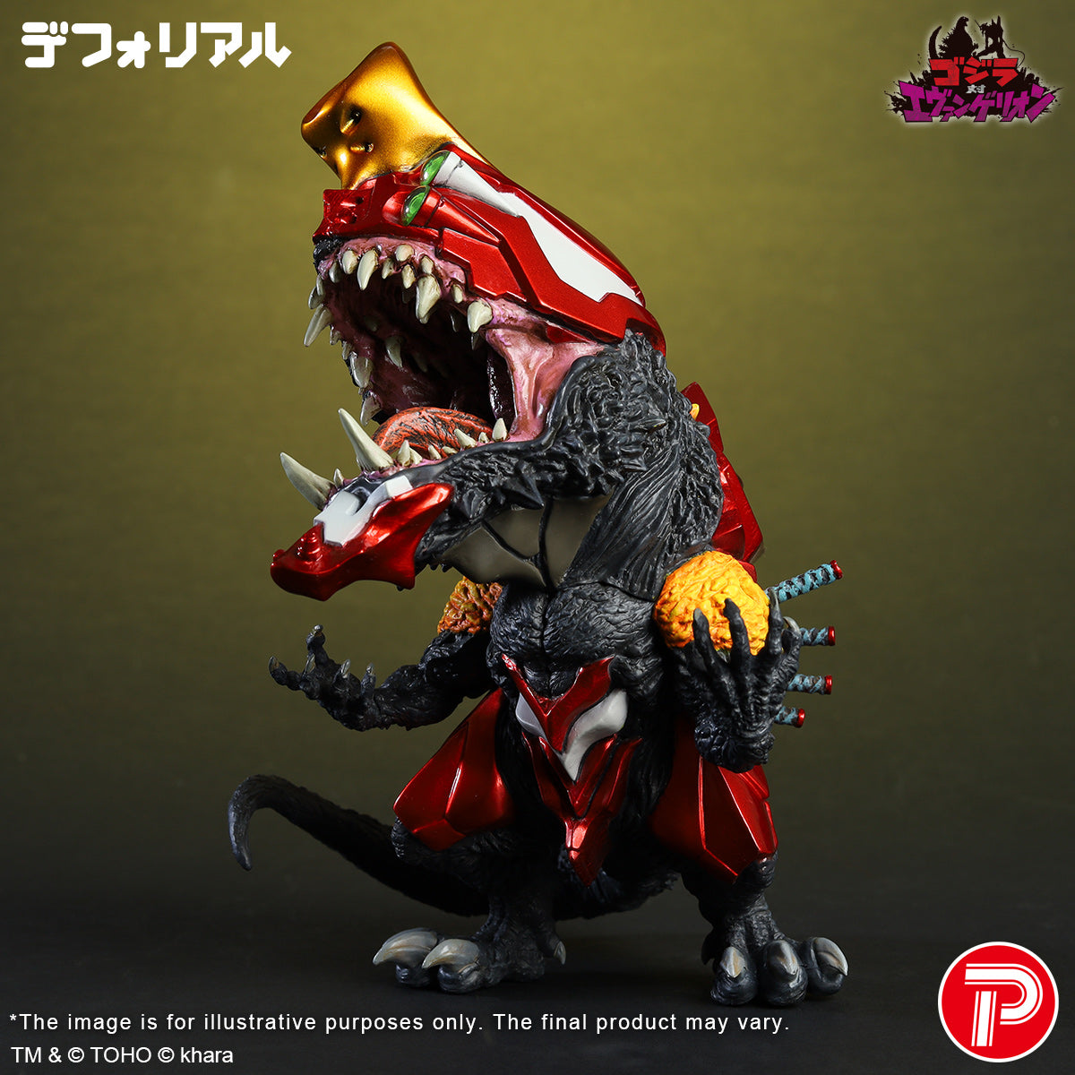 DefoReal Series Evangelion Production Model-02 Beast ‘G’ Mode Metallic Ver.