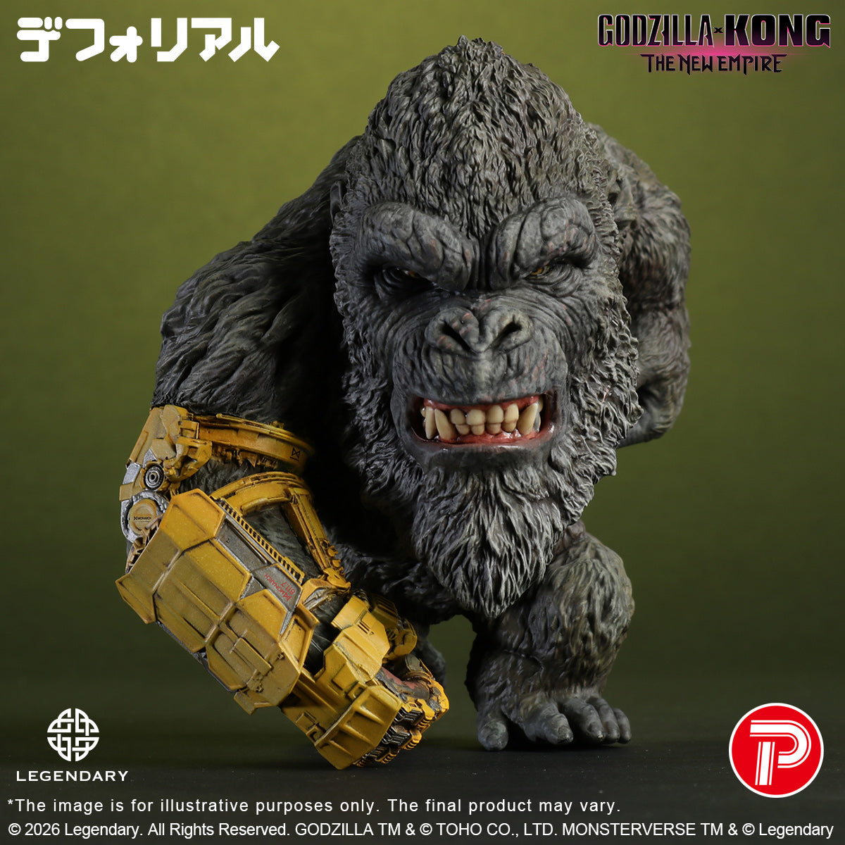 DefoReal Series KONG (2024) B.E.A.S.T. GLOVE ver. FROM GODZILLA x KONG: THE NEW EMPIRE
