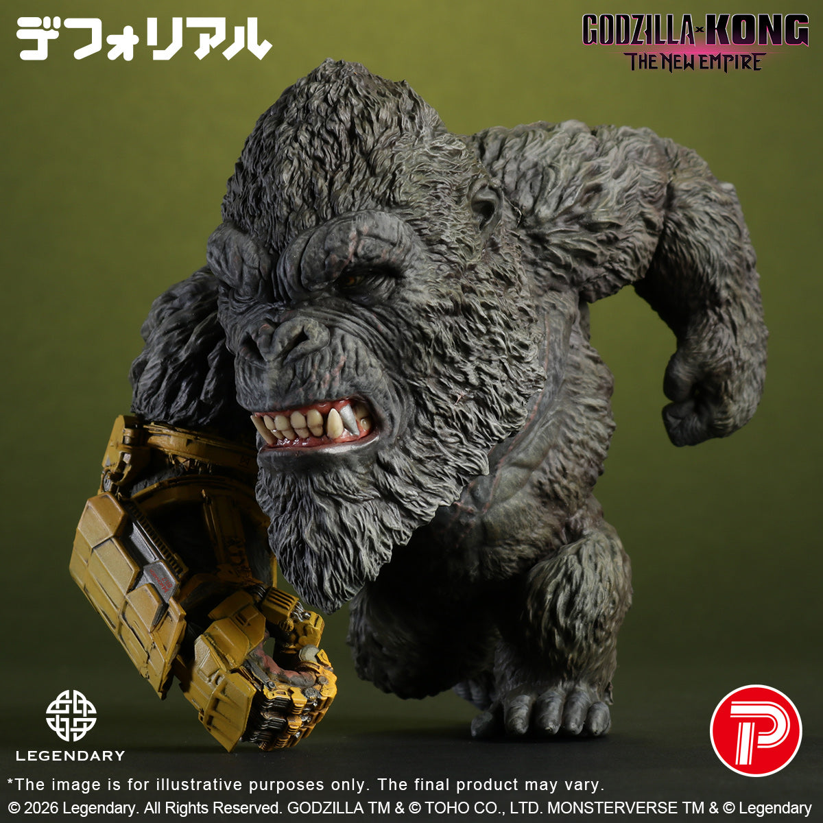 DefoReal Series KONG (2024) B.E.A.S.T. GLOVE ver. FROM GODZILLA x KONG: THE NEW EMPIRE