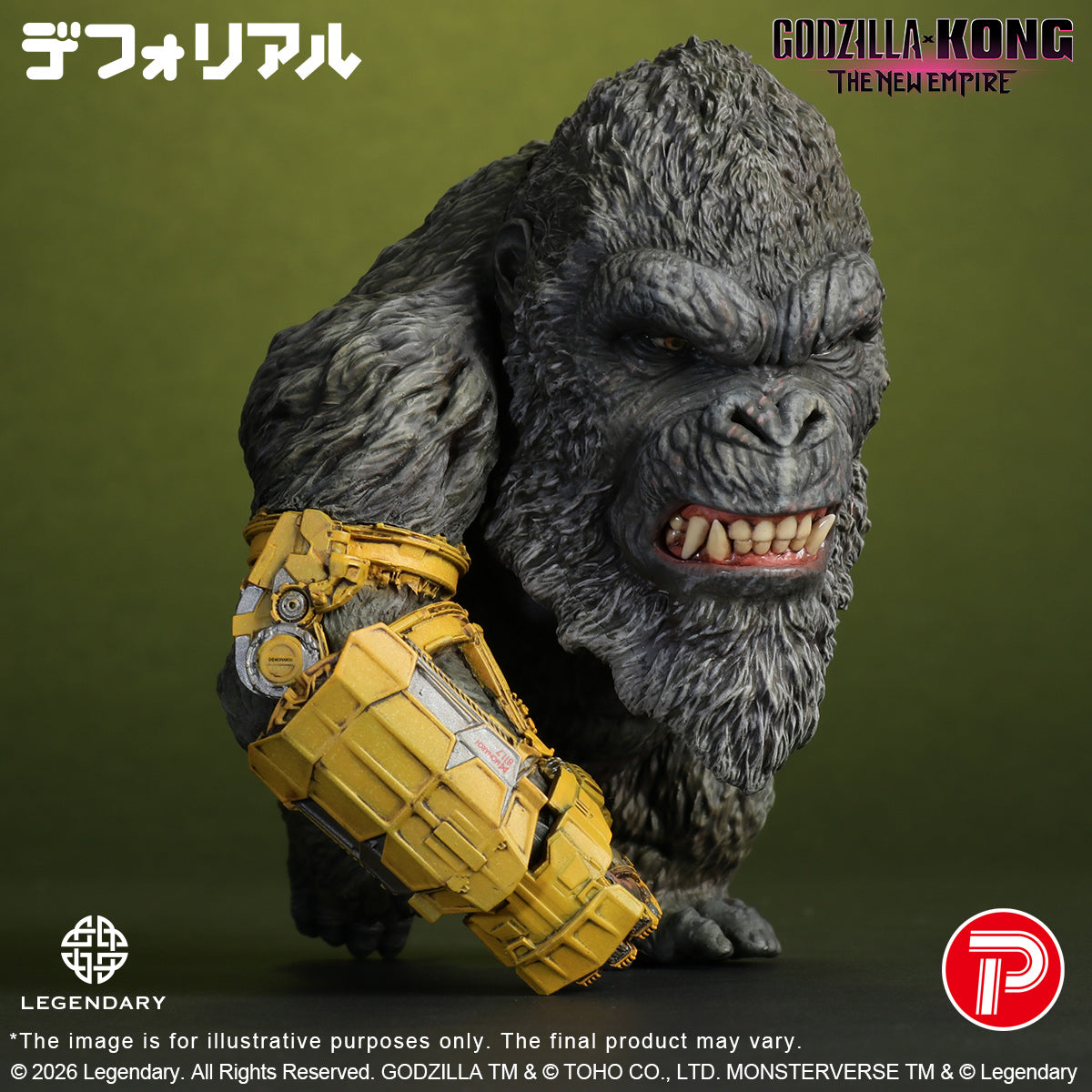 DefoReal Series KONG (2024) B.E.A.S.T. GLOVE ver. FROM GODZILLA x KONG: THE NEW EMPIRE