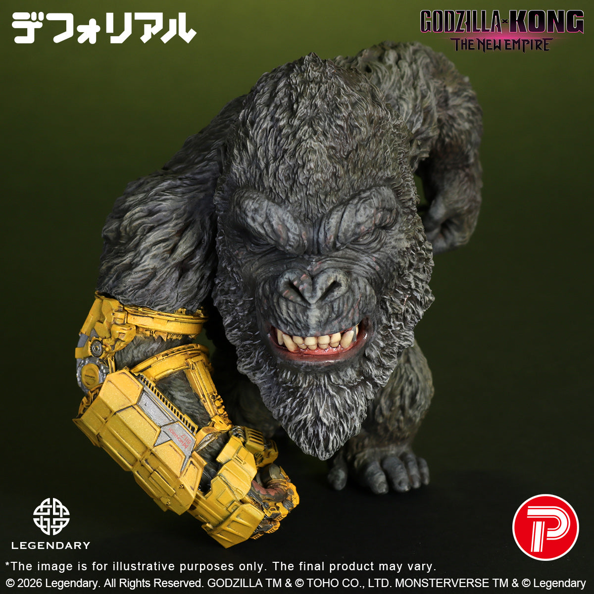 デフォリアル コング 2024 B.E.A.S.T. GLOVE Ver. DefoReal Series KONG (2024) B.E.A.S.T. GLOVE ver. FROM GODZILLA x