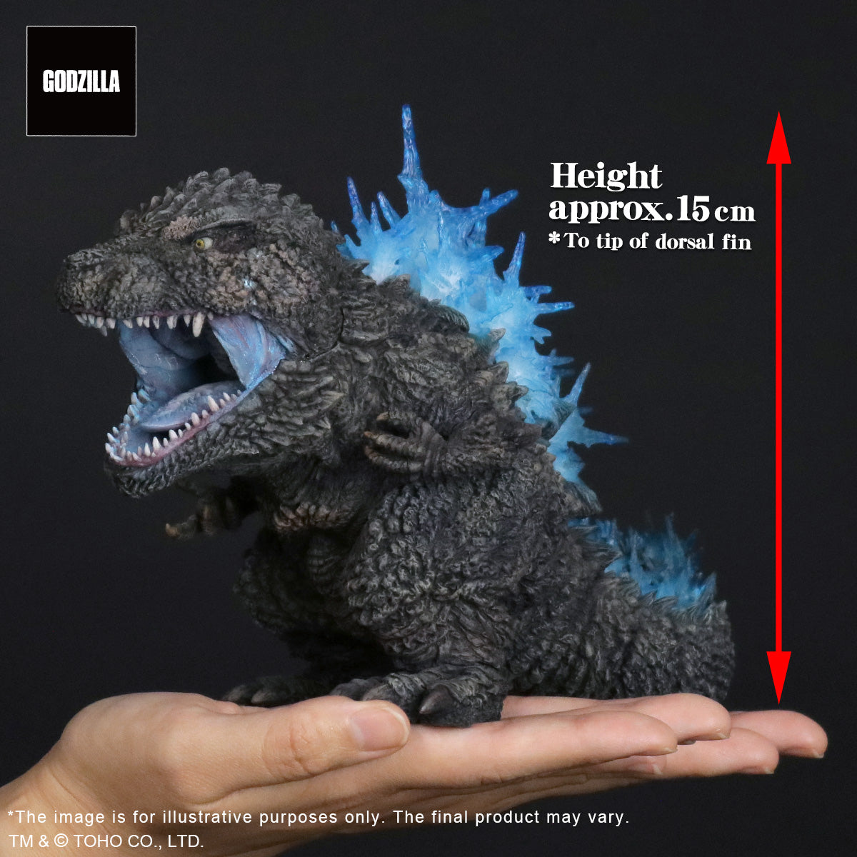 DefoReal Series Godzilla (2023) Heat ray Ver. (Second Production) (Shonen RIC Exclusive)