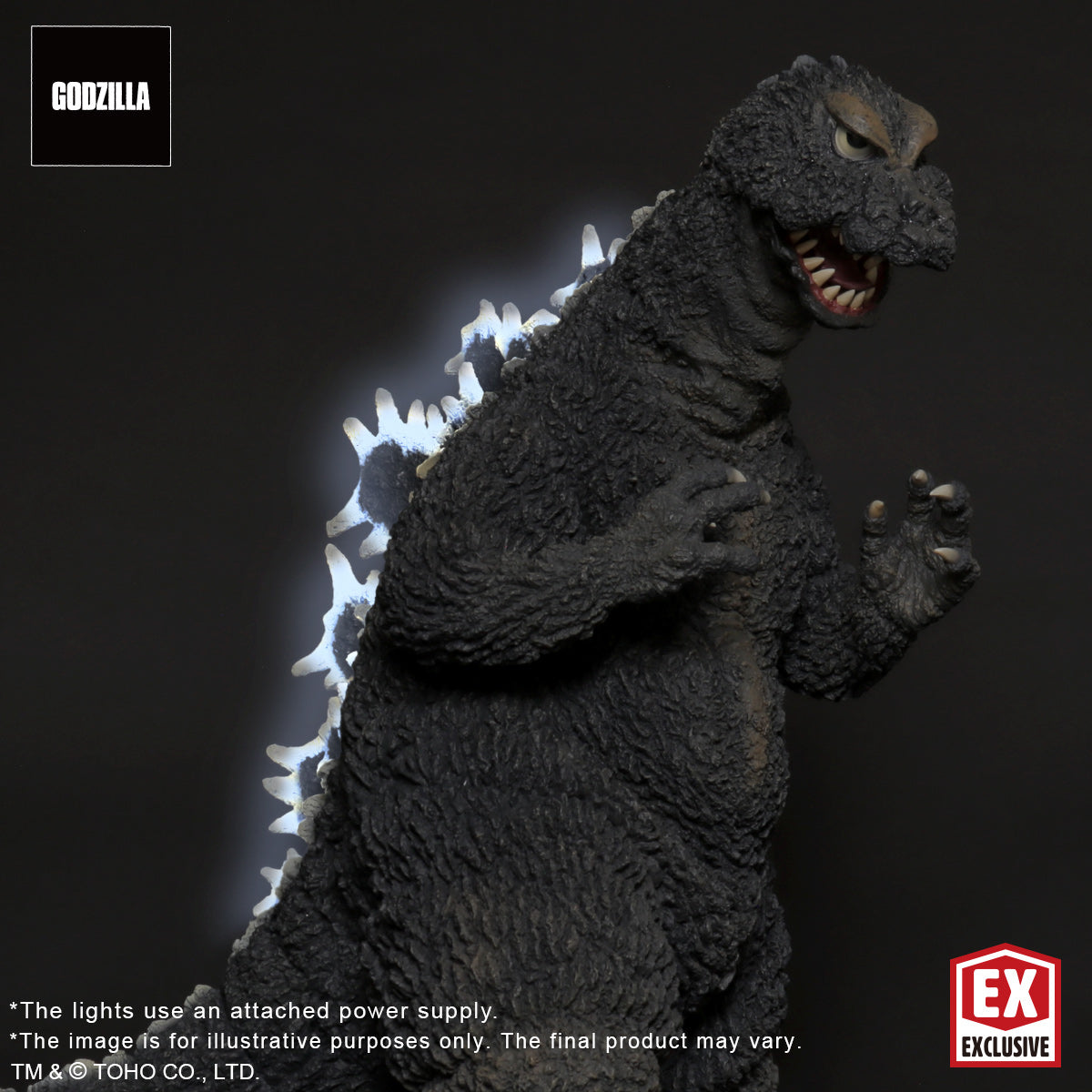 Gigantic Series Godzilla(1964) Light Up Version