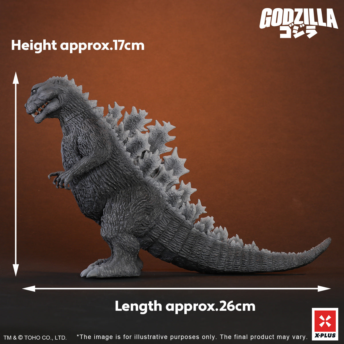 Toho Kaiju Wars Series LEGACY MAQUETTE 54 GODZILLA XPNA Exclusive Version