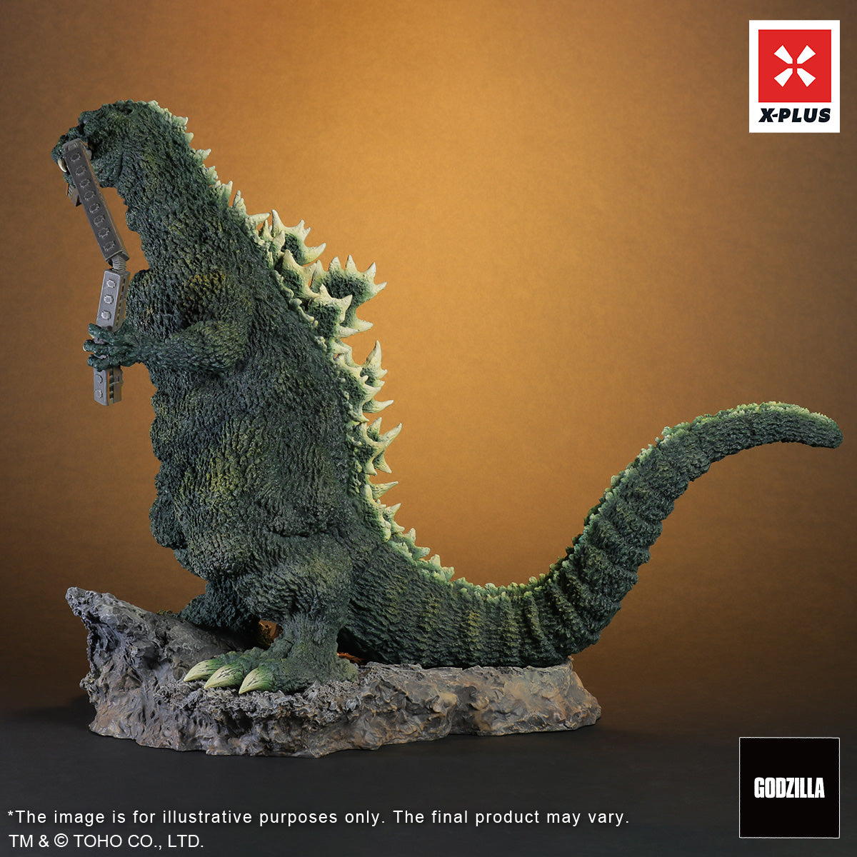 Toho 30cm Series Godzilla 1954 (Train Biter) Lobby Card Color Version ...