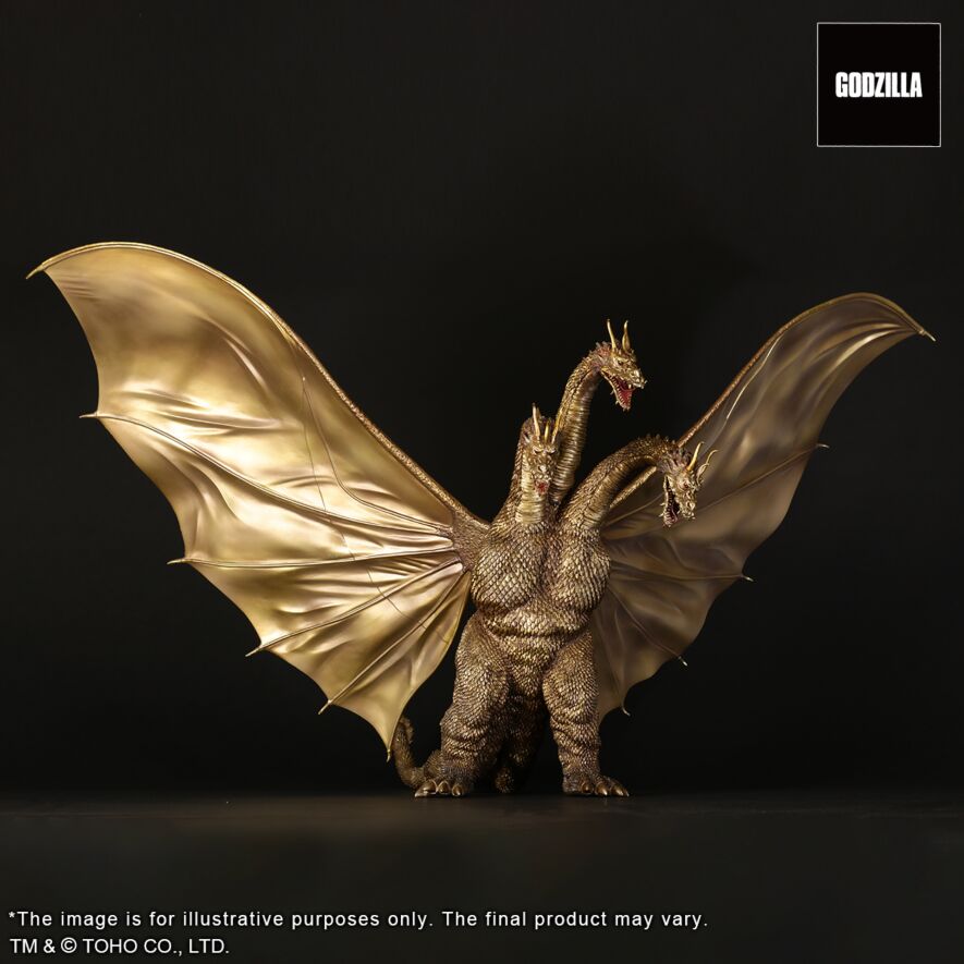 TOHO Daikaiju Series King Ghidorah (1964) Battle Version