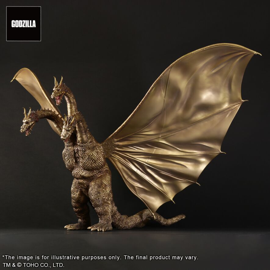 TOHO Daikaiju Series King Ghidorah (1964) Battle Version