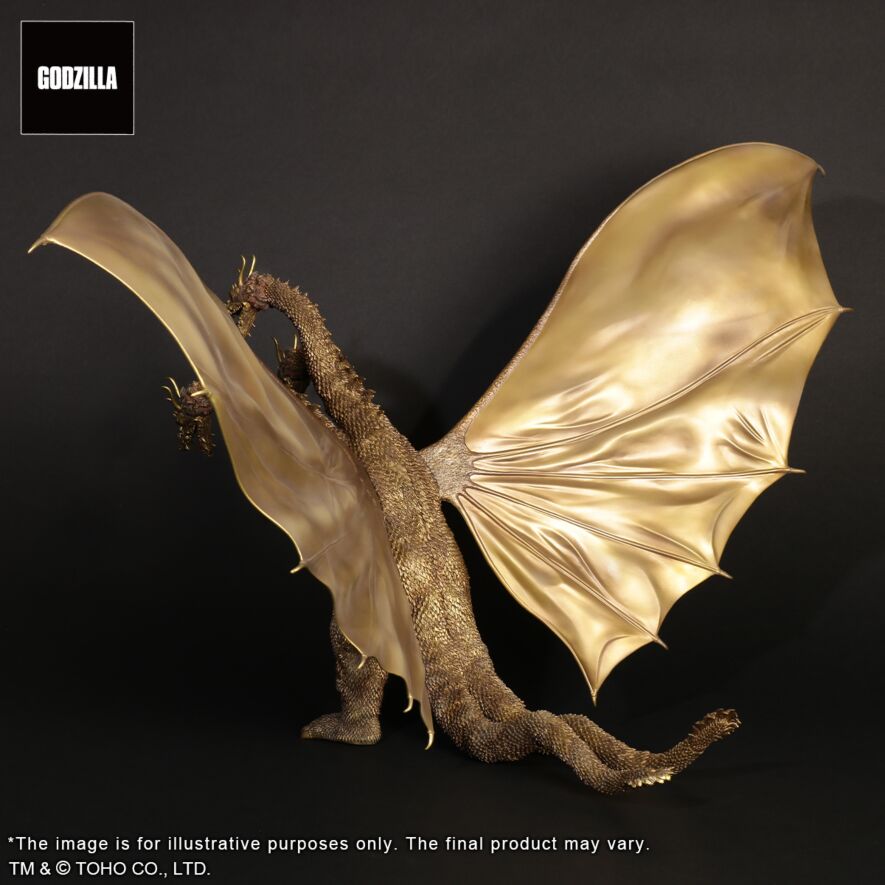 TOHO Daikaiju Series King Ghidorah (1964) Battle Version