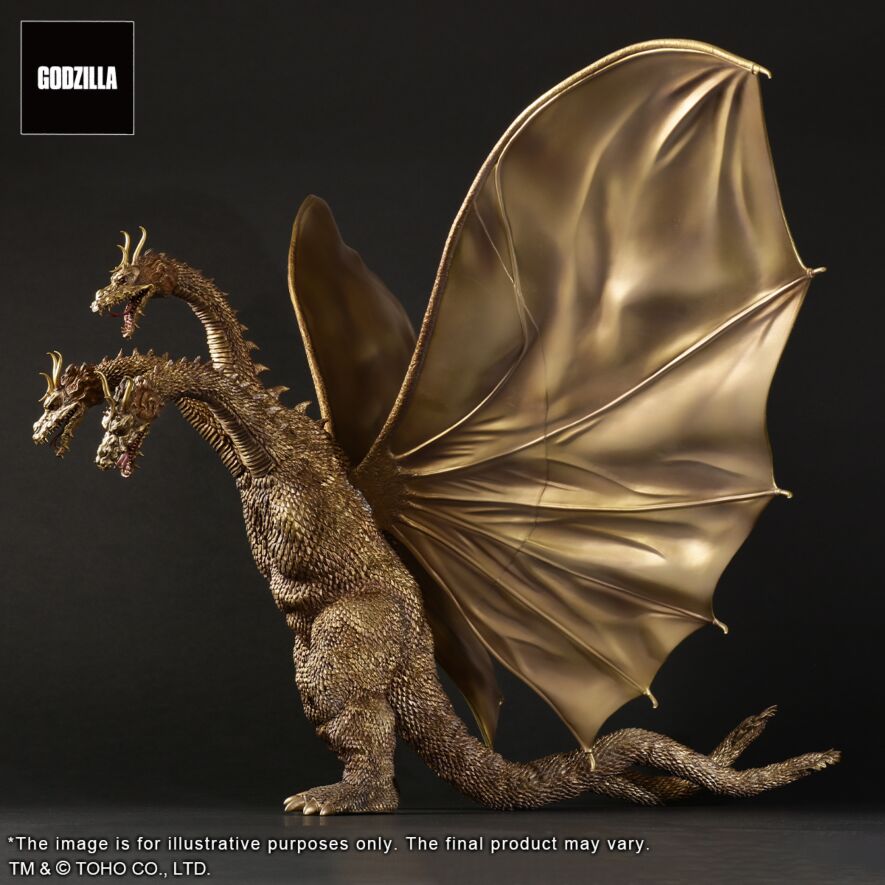 TOHO Daikaiju Series King Ghidorah (1964) Battle Version