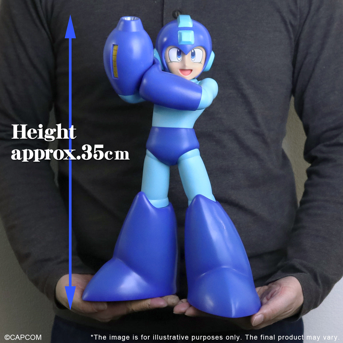 X-PLUS ギガンティック ロックマン ソフビ フィギュア MEGAMAN Gigantic Series ROCKMAN/MEGA MAN (Shonen RIC Exclusive) – X Plus