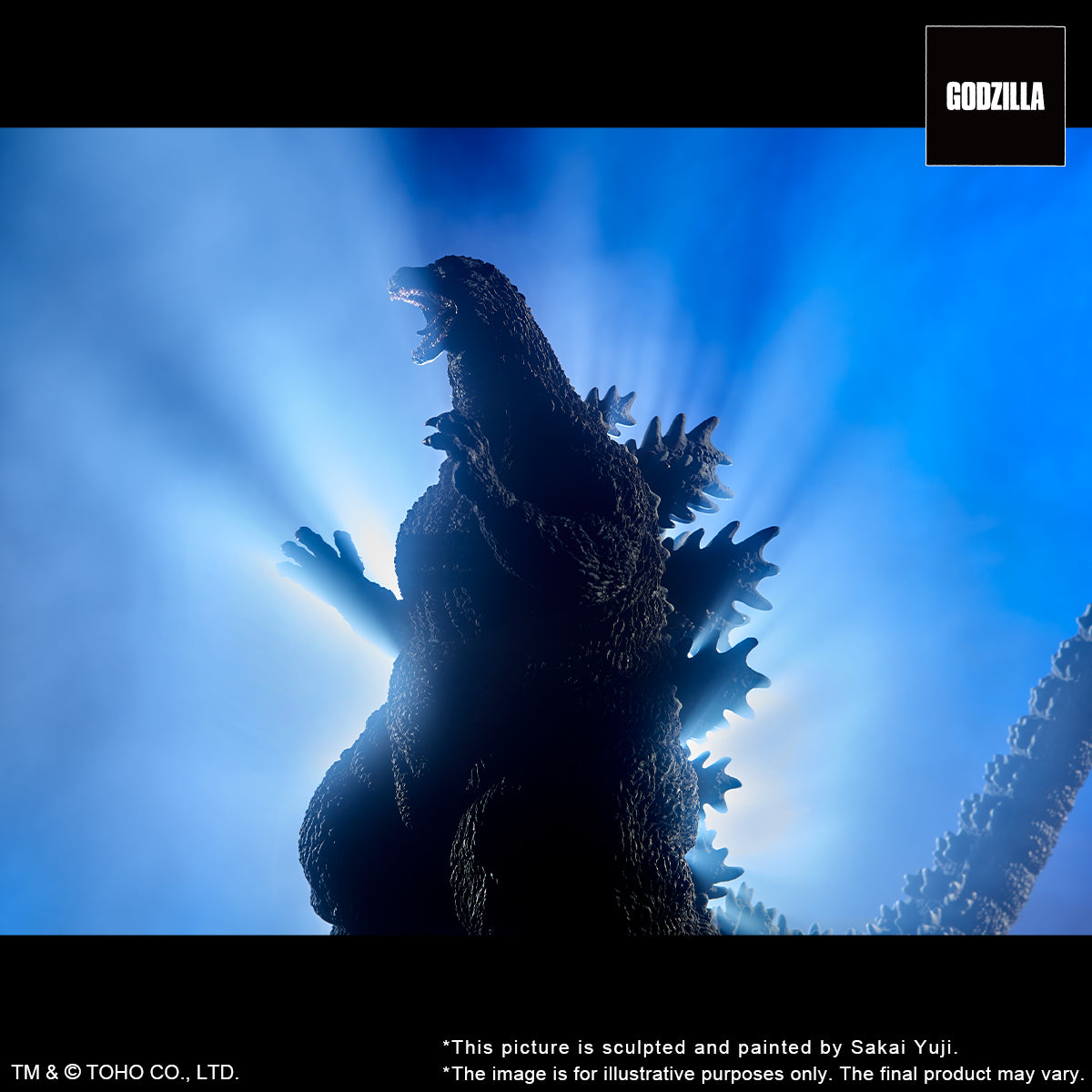 Toho 30cm Series Yuji Sakai Modeling collection Godzilla(1995) LAST SCENE Shonen-RIC Exclusive